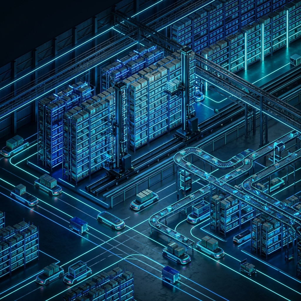 LIVE 3D TWIN ENGINE : AUTOMATED LOGISTICS